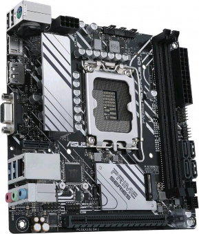 Материнская плата Asus PRIME H610I-PLUS D4-CSM Soc-1700 Intel H610 2xDDR4 mini-ITX AC`97 8ch(7.1) GbLAN+VGA+HDMI+DP от магазина РЭССИ