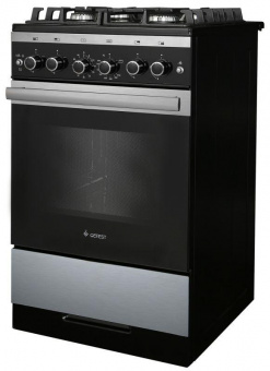 Плита Газовая Gefest ПГ 5500-02 0069 черный/серебристый реш.чугун от магазина РЭССИ