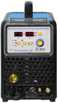 Сварочный полуавтомат ТСС EVO MTM-200 инвертор MMA DC, TIG DC, MIG-MAG 5.04кВт от магазина РЭССИ