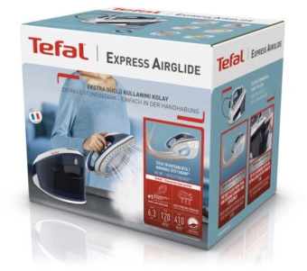 Парогенератор Tefal Express Anti-Calc SV8001E1 2380Вт синий/белый от магазина РЭССИ