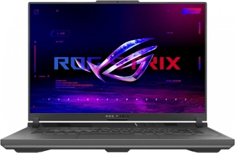 Ноутбук Asus ROG Strix G16 G614JI-N4413 Core i7 13650HX 32Gb SSD1Tb NVIDIA GeForce RTX4070 8Gb 16" IPS WQXGA (2560x1600) noOS grey WiFi BT Cam (90NR0D41-M00VN0) от магазина РЭССИ