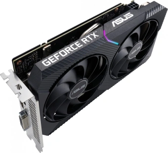 Видеокарта Asus PCI-E 4.0 DUAL-RTX3050-8G-V2 NVIDIA GeForce RTX 3050 8Gb 128bit GDDR6 1777/14000 HDMIx1 DPx3 HDCP Ret от магазина РЭССИ