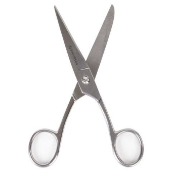 Цельнометаллические ножницы BRAUBERG Professional 150 мм классической формы 237101 от магазина РЭССИ
