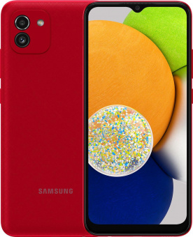 Смартфон Samsung SM-A035F Galaxy A03 32Gb 3Gb красный моноблок 3G 4G 2Sim 6.5" 720x1600 Android 10 48Mpix 802.11 a/b/g/n/ac GPS GSM900/1800 GSM1900 TouchSc microSD max1024Gb от магазина РЭССИ