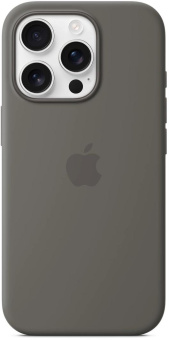 Чехол (клип-кейс) Apple для Apple iPhone 16 Pro Silicone Case with MagSafe серый Stone Gray (MYYL3ZM/A) от магазина РЭССИ