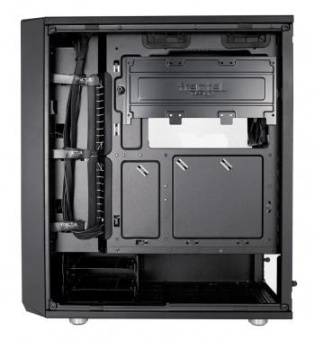 Корпус Fractal Design Meshify С Blackout TG Light черный без БП ATX 5x120mm 4x140mm 2xUSB3.0 audio bott PSU от магазина РЭССИ