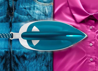 Парогенератор Philips GC6840/20 2400Вт бирюзовый/белый от магазина РЭССИ