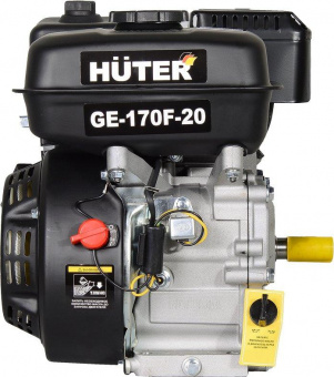 Двигатель бензиновый Huter GE-170F-20 4-х тактный 7л.с. 5.2кВт для садовой техники (70/15/2) от магазина РЭССИ