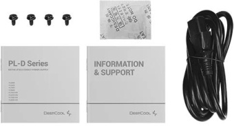 Блок питания Deepcool ATX 750W PL750D 80+ bronze (20+4pin) APFC 120mm fan 8xSATA RTL от магазина РЭССИ