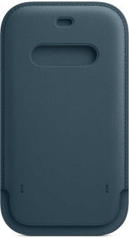 Чехол (футляр) Apple для Apple iPhone 12/12 Pro Leather Sleeve with MagSafe синий балтийский (MHYD3ZE/A) от магазина РЭССИ