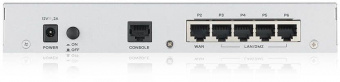 Межсетевой экран Zyxel USG Flex 50 (USGFLEX50-RU0101F) 10/100/1000BASE-TX серебристый от магазина РЭССИ