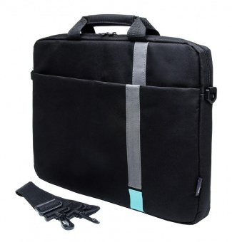 Сумка для ноутбука 15.6" PC Pet HQ Classic черный полиэстер (PCP-1001TQ) от магазина РЭССИ