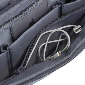 Сумка для ноутбука 15.6" Riva 7530 серый полиэстер (7530 GREY) от магазина РЭССИ