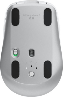 Мышь Logitech MX Anywhere 3 светло-серый лазерная (4000dpi) беспроводная BT/Radio USB (3but) от магазина РЭССИ