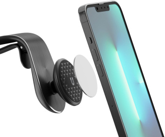 Держатель Uzay магнитный черный для смартфонов (UZ-MM-360-BK) от магазина РЭССИ