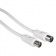 Кабель антенный Hama H-11904 Coax (m)/Coax (f) 1.5м. белый (00011904) от магазина РЭССИ