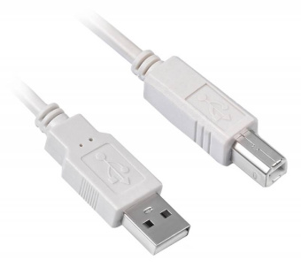 Кабель Buro USB2.0-AM/BM-5M-MG USB A(m) USB B(m) 5м феррит.кольца от магазина РЭССИ