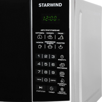Микроволновая Печь Starwind SMW3120 20л. 700Вт серебристый/черный от магазина РЭССИ