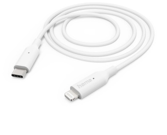 Кабель Hama H-201598 00201598 USB Type-C (m)-Lightning (m) 1м белый от магазина РЭССИ