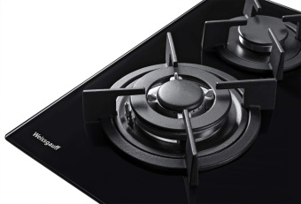 Газовая варочная поверхность Weissgauff HGG 640 BGV черный от магазина РЭССИ