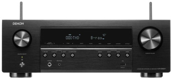 Ресивер AV Denon AVR-S660H 5.2 черный от магазина РЭССИ