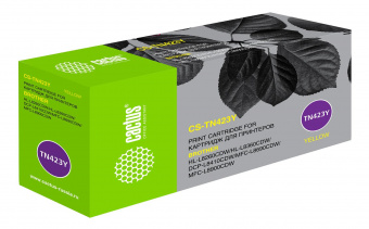 Картридж лазерный Cactus CS-TN423Y TN-423Y желтый (4000стр.) для Brother DCP L8410CDW/HL L8260CDW/MFC L8690CDW от магазина РЭССИ