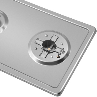 Газовая варочная поверхность Maunfeld EGHS.32.73CS/G нержавеющая сталь от магазина РЭССИ