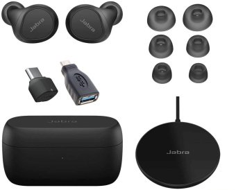 Наушники с микрофоном Jabra Evolve 2 Buds черный внутриканальные BT в ушной раковине (20797-999-989) от магазина РЭССИ