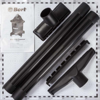 Строительный пылесос Bort BSS-1530-Premium 1500Вт (уборка: сухая/влажная) синий от магазина РЭССИ