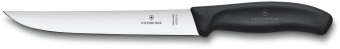 Нож кухонный Victorinox Swiss Classic (6.8103.18B) стальной разделочный лезв.180мм прямая заточка черный блистер от магазина РЭССИ