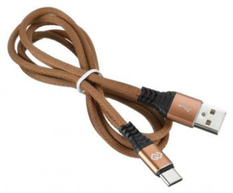 Кабель Digma TYPE-C-1.2M-BRAIDED-BR USB (m)-USB Type-C (m) 1.2м коричневый от магазина РЭССИ