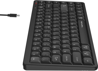 Клавиатура A4Tech Fstyler FBX53C черный USB беспроводная BT/Radio slim Multimedia (FBX53C) от магазина РЭССИ