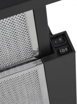 Вытяжка встраиваемая Maunfeld VS FAST Glass 60 черный управление: кулисные переключатели (1 мотор) от магазина РЭССИ