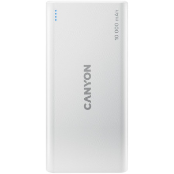 Мобильный аккумулятор Canyon PB-108 10000mAh 2.1A белый (CNE-CPB1008W) от магазина РЭССИ