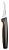 Нож кухонный Fiskars Functional Form 1057545 стальной разделочный для чистки овощей и фруктов лезв.70мм прямая заточка черный/оранжевый блистер от магазина РЭССИ