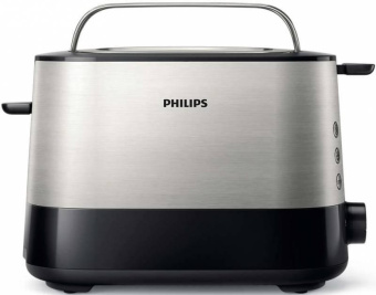Тостер Philips HD2635/90 950Вт серебристый/черный от магазина РЭССИ