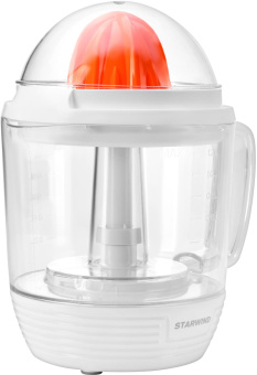 Соковыжималка цитрусовая Starwind SJ1241 30Вт рез.сок.:1200мл. белый/прозрачный от магазина РЭССИ