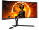 Монитор AOC 34" Gaming CU34G3S/BK черный/красный VA LED 1ms 21:9 HDMI M/M матовая HAS Piv 300cd 178гр/178гр 3440x1440 DP 2K USB 8.25кг от магазина РЭССИ