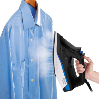 Утюг Vitek VT-8329 2600Вт черный/белый/синий от магазина РЭССИ