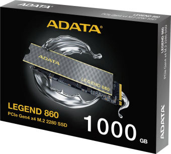 Накопитель SSD A-Data PCIe 4.0 x4 1TB SLEG-860-1000GCS Legend 860 M.2 2280 от магазина РЭССИ