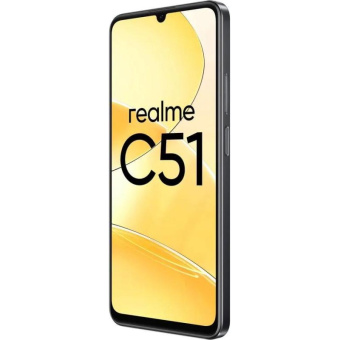 Смартфон Realme RMX3830 C51 128Gb 4Gb черный моноблок 3G 4G 2Sim 6.74" 720x1600 Android 13 50Mpix 802.11 a/b/g/n/ac NFC GPS GSM900/1800 GSM1900 TouchSc VidConf A-GPS microSD max2048Gb от магазина РЭССИ