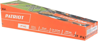 Триммер бензиновый Patriot PT 442 1840Вт 2.5л.с. разбор.штан. реж.эл.:леска/нож от магазина РЭССИ