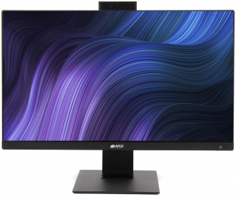Моноблок Hiper V6 23.8" Full HD PG G6405 (4.1) 4Gb SSD256Gb UHDG 610 CR Windows 10 Professional GbitEth WiFi BT 120W клавиатура мышь Cam черный 1920x1080 от магазина РЭССИ