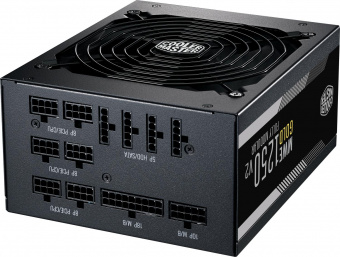 Блок питания Cooler Master ATX 1250W MWE Gold V2 80+ gold 24pin APFC 140mm fan 12xSATA Cab Manag от магазина РЭССИ