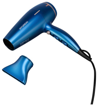 Фен Hyundai H-HDI0757 2200Вт синий от магазина РЭССИ