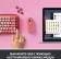 Клавиатура Logitech POP Keys механическая розовый/красный USB беспроводная BT/Radio от магазина РЭССИ