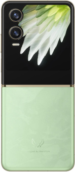 Смартфон Tecno AE11 Phantom V Flip2 5G 256Gb 8Gb зеленый раскладной 3G 4G 2Sim 6.9" 1080x2640 Android 14 50Mpix 802.11 a/b/g/n/ac/ax NFC GPS GSM900/1800 GSM1900 TouchSc Protect FM A-GPS от магазина РЭССИ