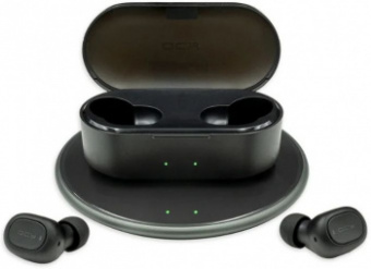 Гарнитура вкладыши QCY T2S черный беспроводные bluetooth в ушной раковине от магазина РЭССИ
