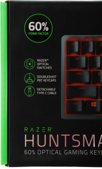 Клавиатура Razer Huntsman Mini механическая черный/черный USB Multimedia for gamer LED (RZ03-03391500-R3R1) от магазина РЭССИ