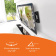 Кронштейн для телевизора SunWind 1F черный 20"-29" макс.15кг настенный поворот и наклон от магазина РЭССИ
